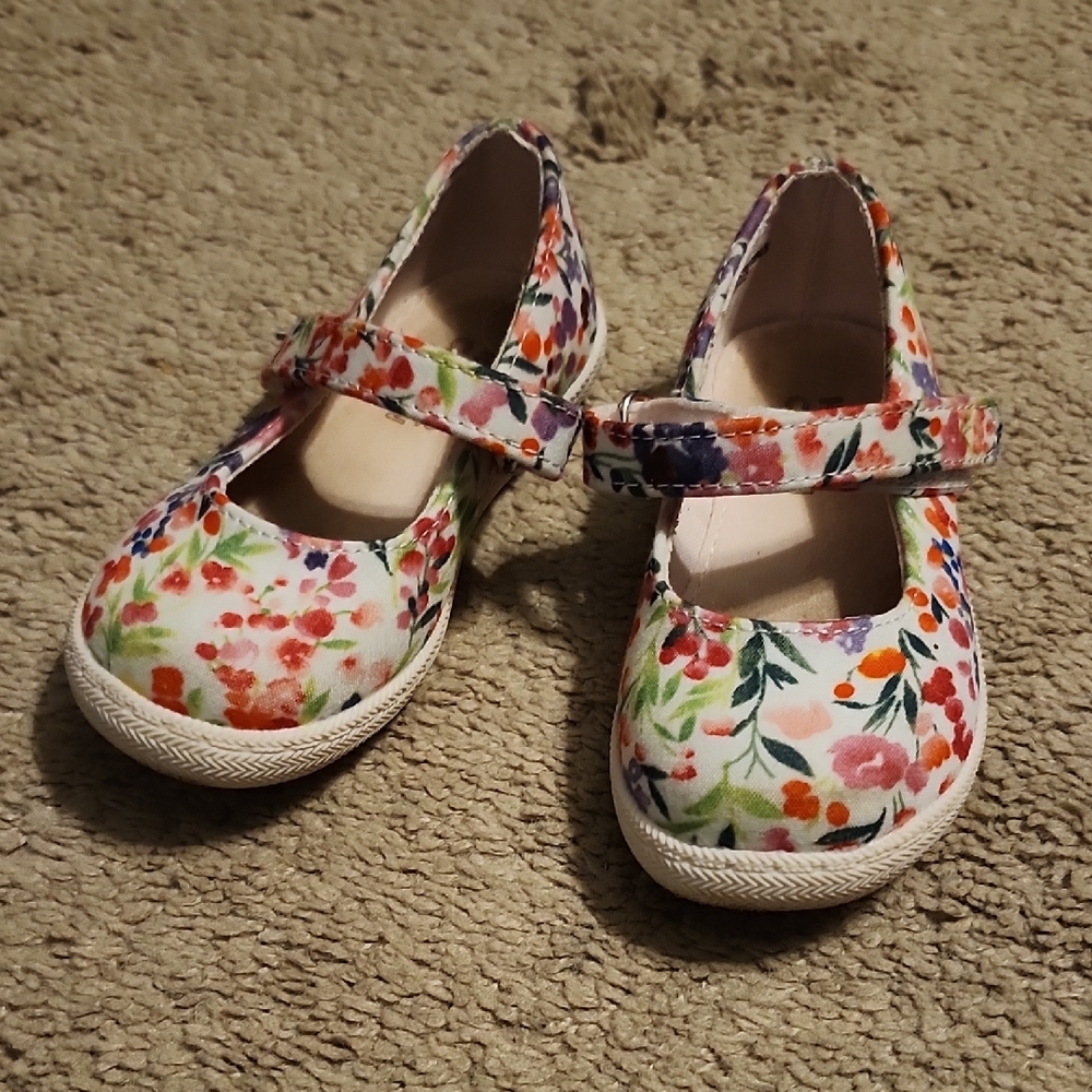 Harper Canyon Floral Mary Jane Shoes